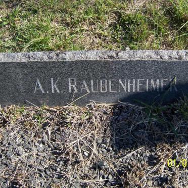 RAUBENHEIMER A.K.