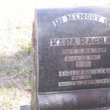RACHA Kara ?-1940