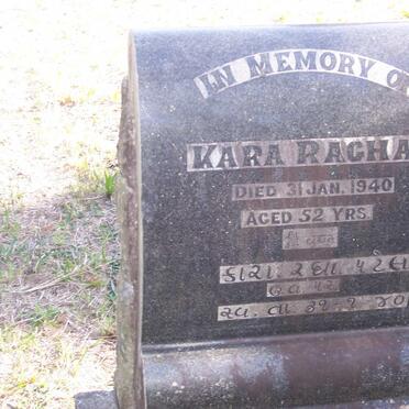 RACHA Kara ?-1940