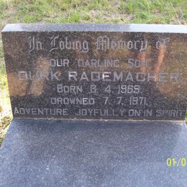 RADEMACHER Durk 1969-1971