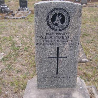 RICHARDSON O.D. -1919