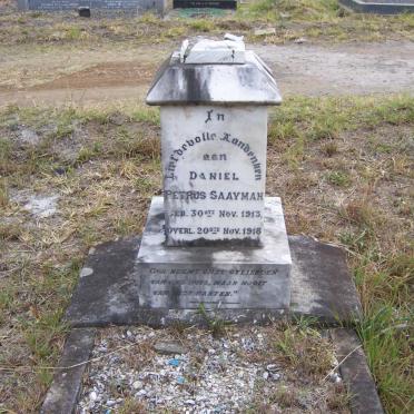 SAAYMAN Daniel Petrus 1913-1918