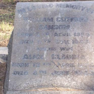 SANSOM William Clifford -1949 &amp; Alice Claudia 18?4-1943