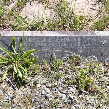 SCHEEPERS Denzil Ronald 1943-1964