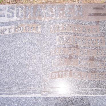 SCHAEFER Heinrich 1896-1956