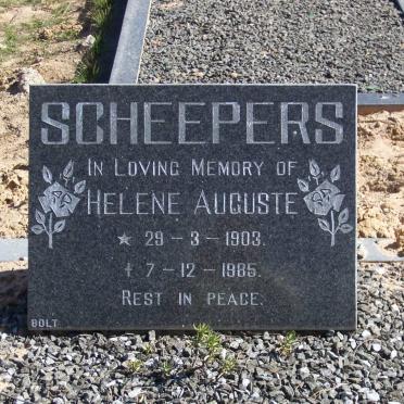 SCHEEPERS Helene Auguste 1903-1985