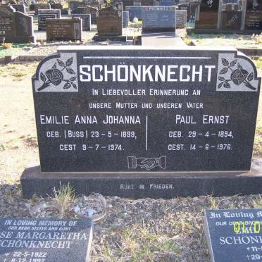 SCHONKNECHT :: BUSS