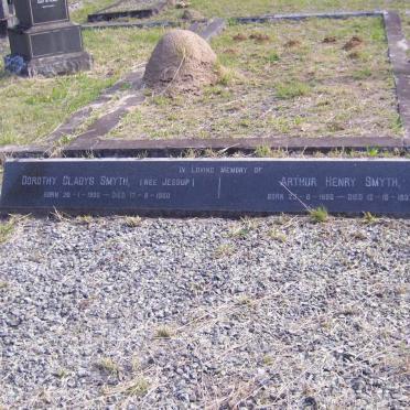 SMYTH Arthur Henry 1890-1937 &amp; Dorothy Gladys JESSUP 1900-1950