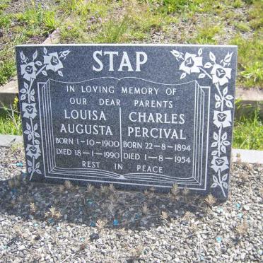 STAP Charles Percival 1894-1954 &amp; Louisa Augusta 1900-1990