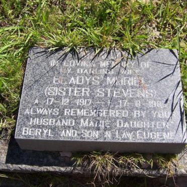 STEVENS Gladys Muriel 1917-1986