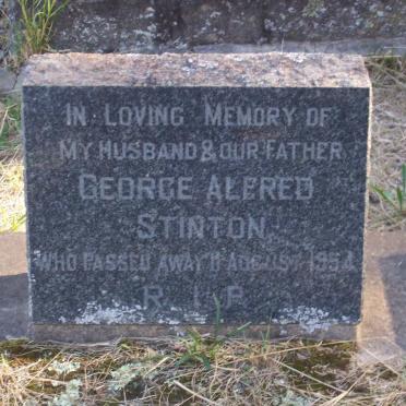 STINTON George Alered ?-1954