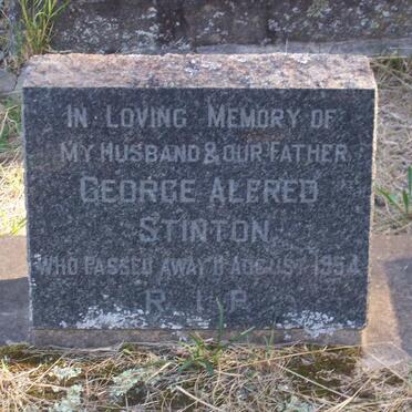 STINTON George Alered ?-1954