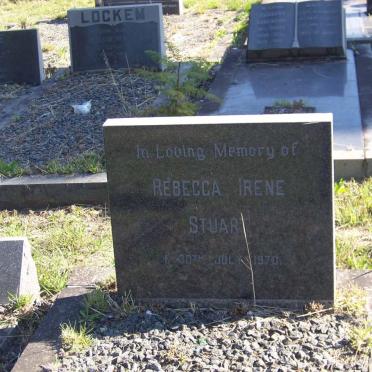 STUART Rebecca Irene ?-1970