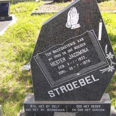 STROEBEL Hester Jacomina 1922-1979
