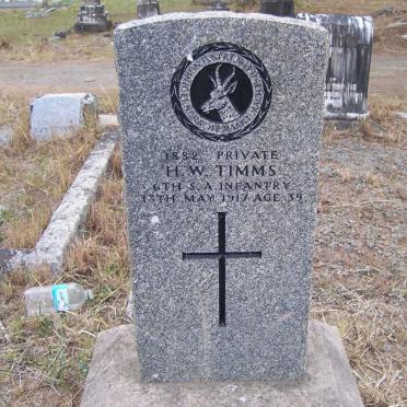 TIMMS H.W. -1917