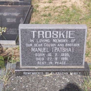 TROSKIE Manuel 1935-1991