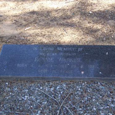 WARKUS Ronnie 1913-1987