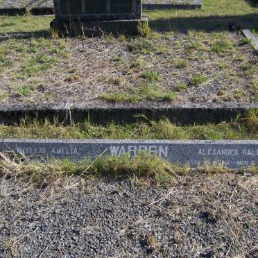 WARREN Phyllis Amelia ?-? &amp; Alexander Ralph 1914-1968
