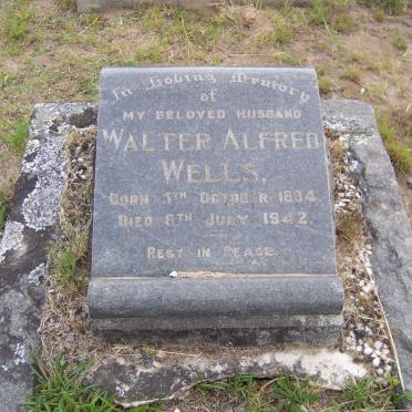 WELLS Walter Alfred 1884-1942