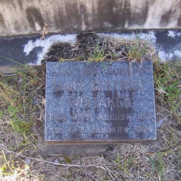 WHITAKER Mary Gertrude 1914-1994