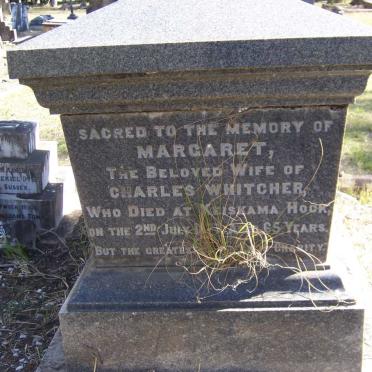 WHITCHER Margaret -1877