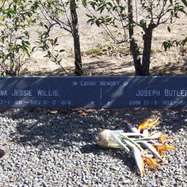 WILLIS Joseph Butler 1891-1972 &amp; Ena Jessie 1891-1976