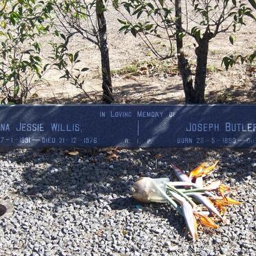 WILLIS Joseph Butler 1891-1972 &amp; Ena Jessie 1891-1976