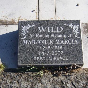WILD Majorie Marcia 1918-2002