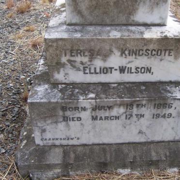WILSON Teresa Kingscote, Elliot 1866-1949