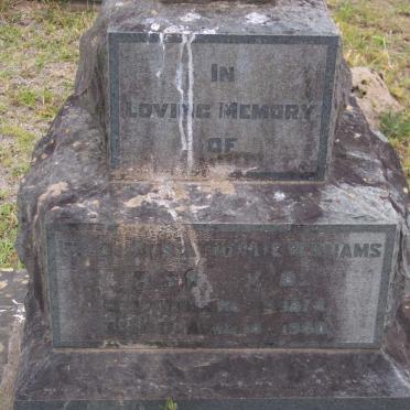 WILLIAMS C? 1874-1940