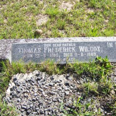 WILCOX Thomas Frederick 1885-1969