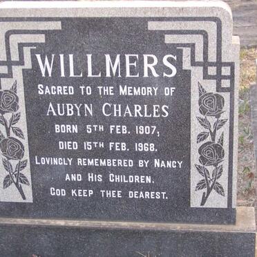 WILLMERS Aubyn Charles 1907-1968