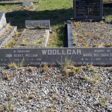 WOOLLGAR John Henry William 1898-1959 &amp; Maria Nel SNYMAN 1898-1957
