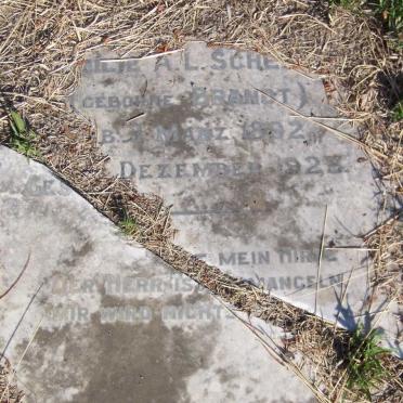 ? SCHE? Emily A.L. nee BRANDT 1892-1923
