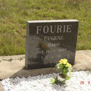 FOURIE Eugene 1920-1991