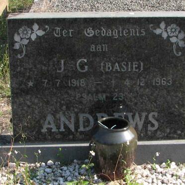ANDREWS J.G. 1918-1963