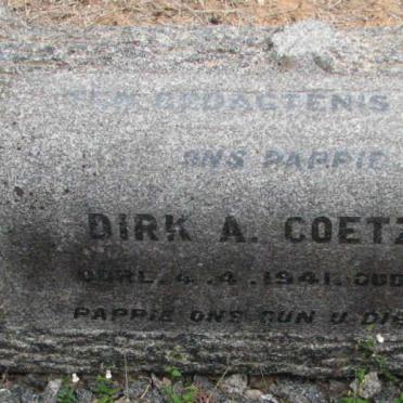 COETZEE Dirk A. -1941