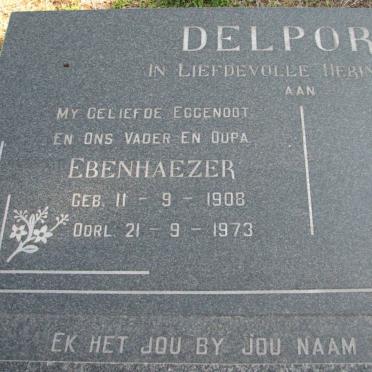 DELPORT Ebenhaezer 1908-1973