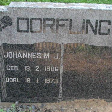 DORFLING Johannes M.J. 1906-1973