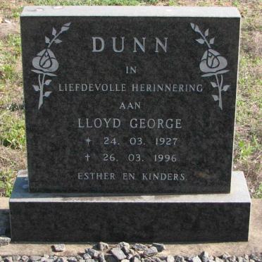 DUNN Lloyd George 1927-1996