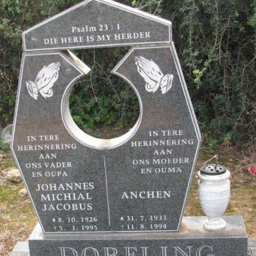 DORFLING Johannes Michial Jacobus 1926-1995 &amp; Anchen 1933-1994