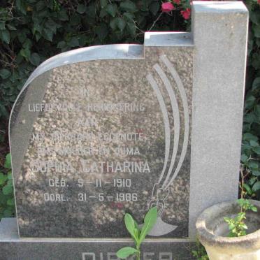 DIRKER Sophia Catharina 1910-1986