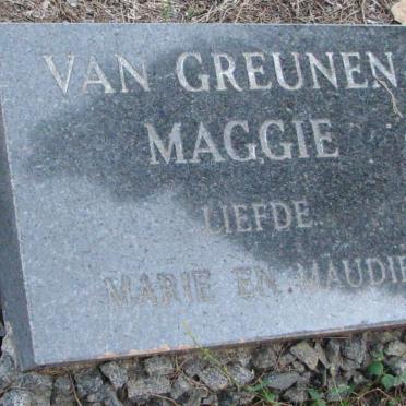 GREUNEN Maggie, van