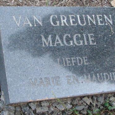 GREUNEN Maggie, van