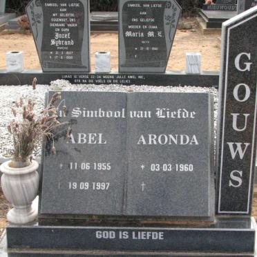 GOUWS Abel 1955-1997 &amp; Aronda 1960-