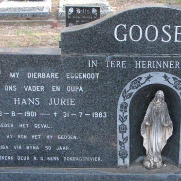 GOOSEN Hans Jurie 1901-1983