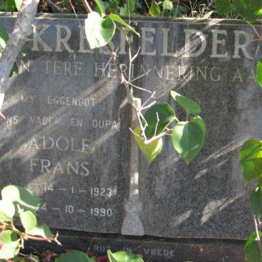 KRESFELDER Adolf Frans 1923-1990