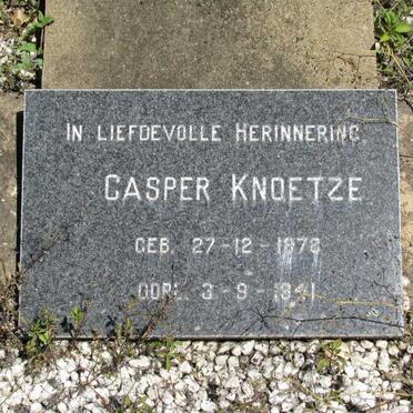 KNOETZE Casper 1878-1941