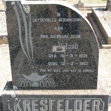 KRESFELDER Roland 1939-1963