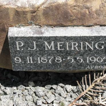 MEIRING P.J. 1878-1965